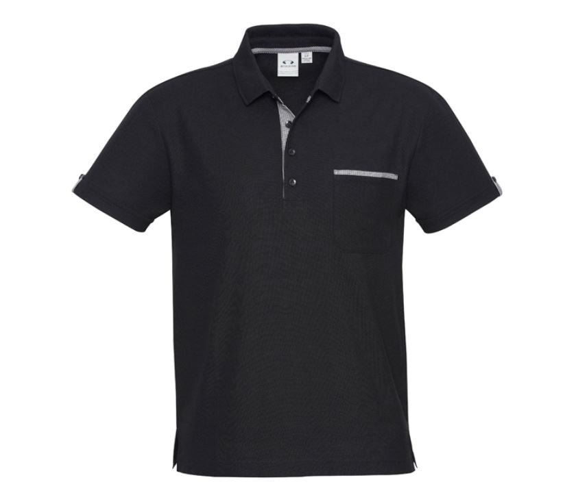 BIZ COLLECTION P305MS S/SL EDGE POLO