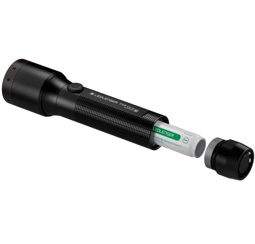 LED LENSER P5R CORE RECHARGEABLE TORCH - 500 LUMENS