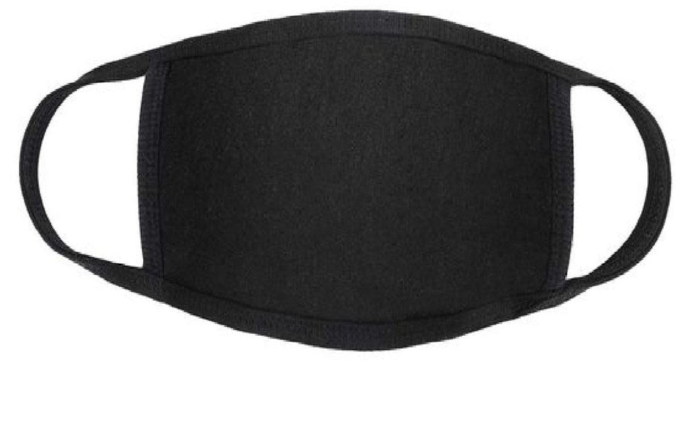 TRIPLE LAYER 150GSM COTTON FABRIC FACE MASK