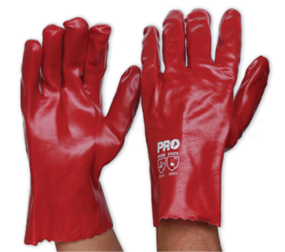 PVC DIPPED GLOVES PVC27-11''/27cm
