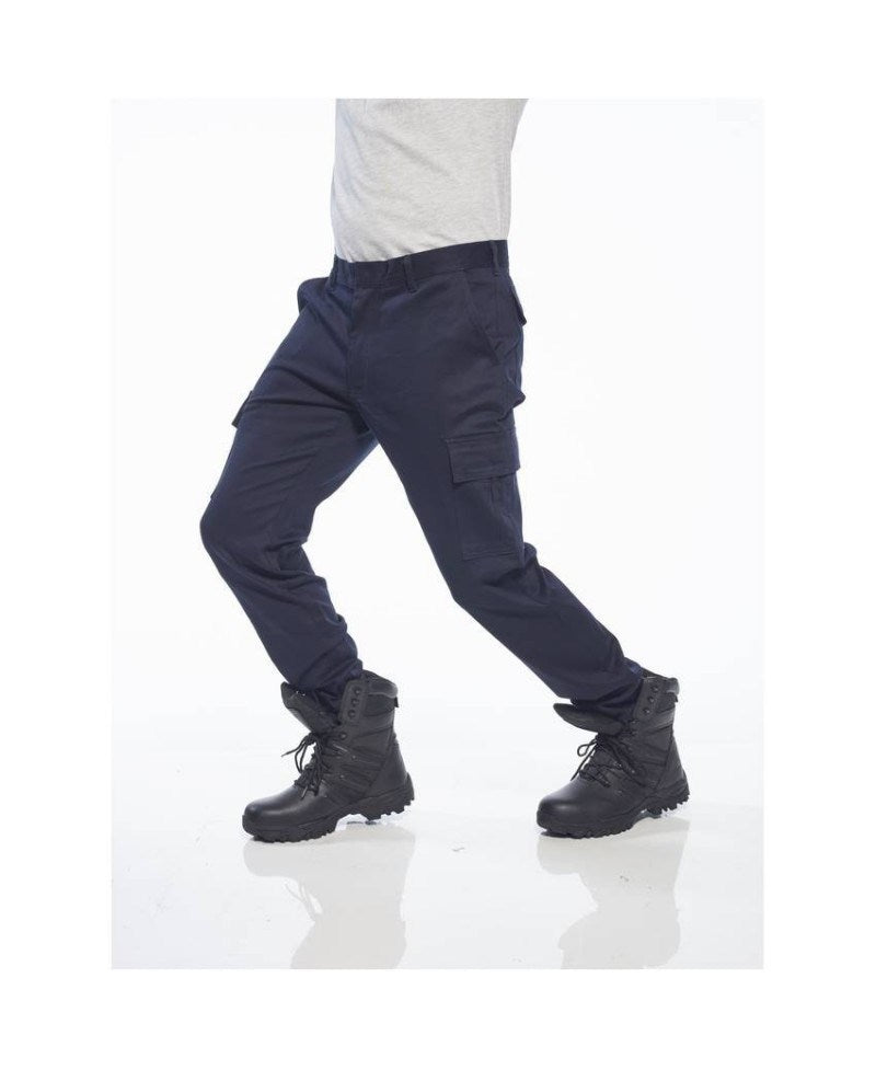 PORTWEST S231 STRETCH SLIM CARGO COMBAT TROUSER