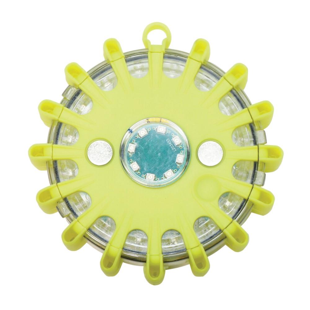 ROAD STAR PF024RYS WARNING DISC FLARE-RECHARGEABLE