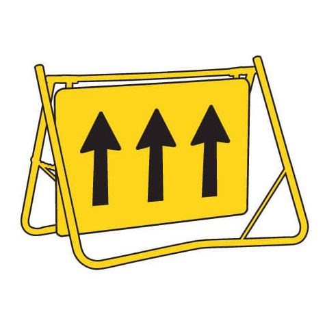 3 LANE STATUS T2-1-3 SWING STAND SIGN