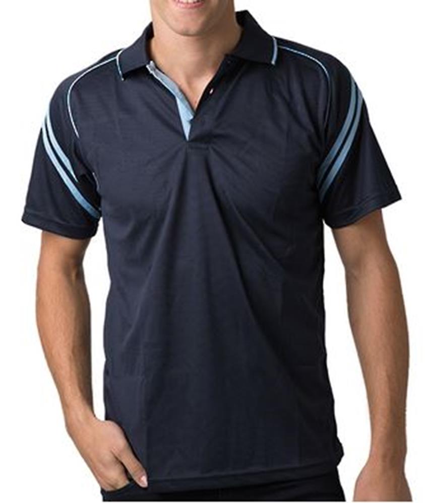 BE SEEN THE VIPER S/SL MENS POLO SHIRT