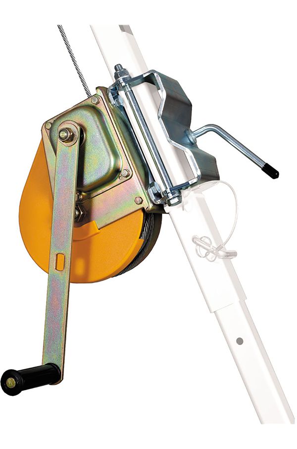 ZERO RUP-502 WINCH WITH PULLEY & MOUNTING BRACKET-20MTR