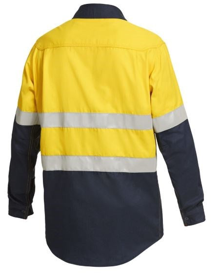HARD YAKKA Y04350 SHIELDTEC FR/ARC RATED REFLECTIVE HI VIS SHIRT