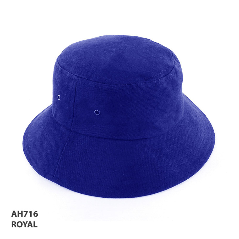 GRACE COLLECTION KIDS COTTON DRILL BUCKET HAT W/TOGGLE