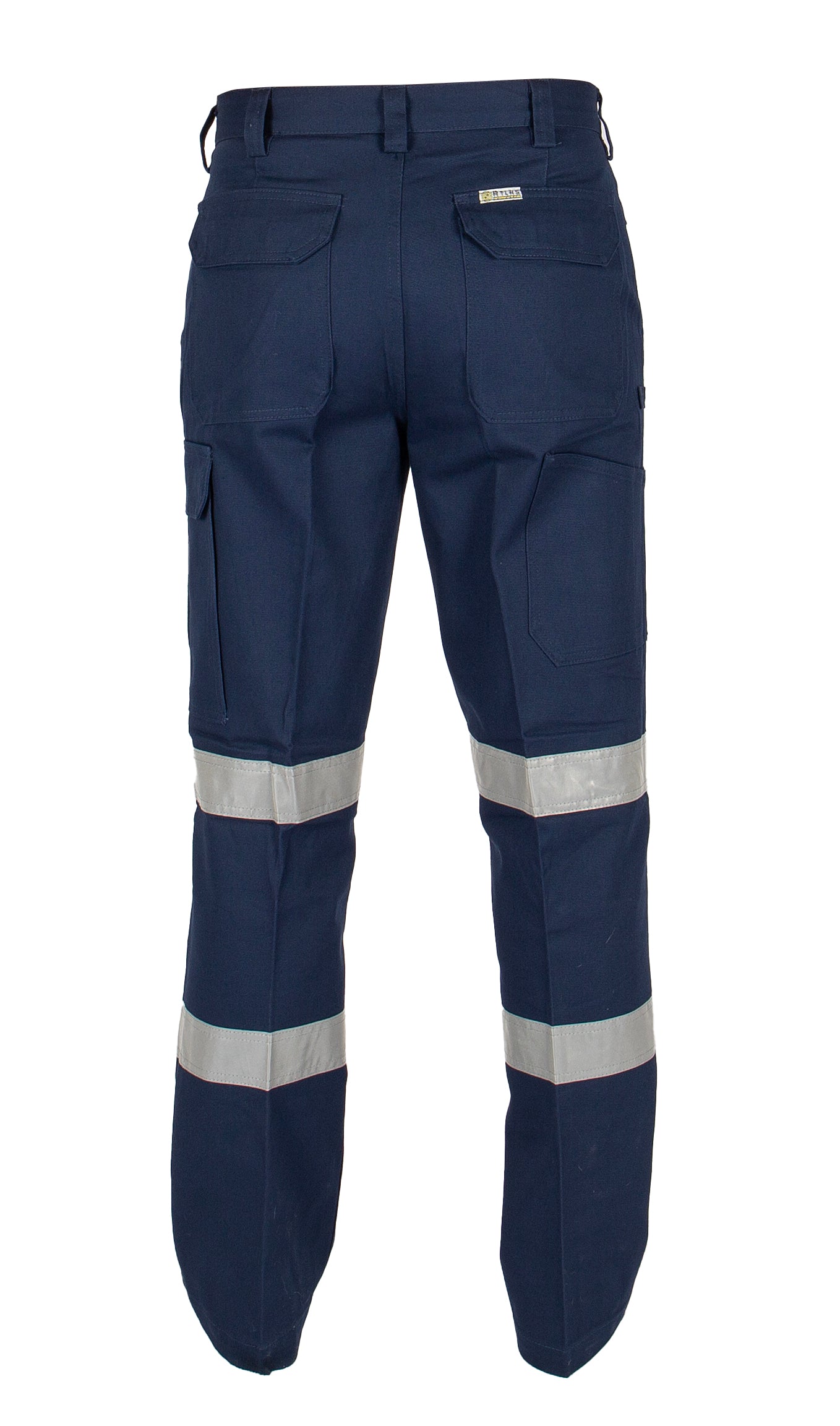 ATLAS AW1004R REFLECTIVE DRILL CARGO TROUSERS-DOUBLE HOOP