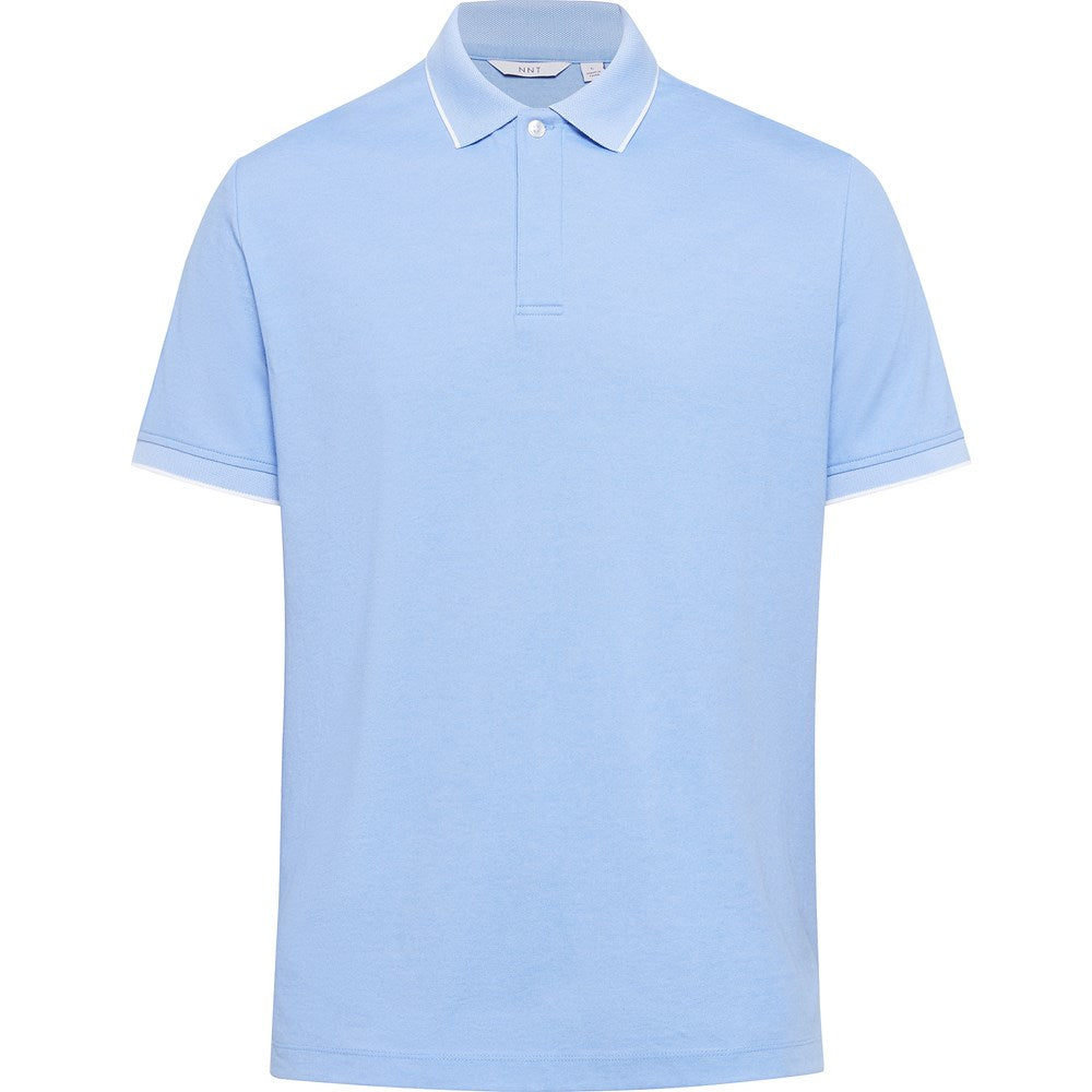 NNT CATJA4 MENS TEXTURED COTTON POLY SHORT SLEEVE POLO