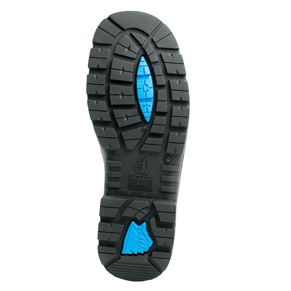 STEEL BLUE 312658 PARKES ZIP SCUFF CAP SAFETY BOOTS