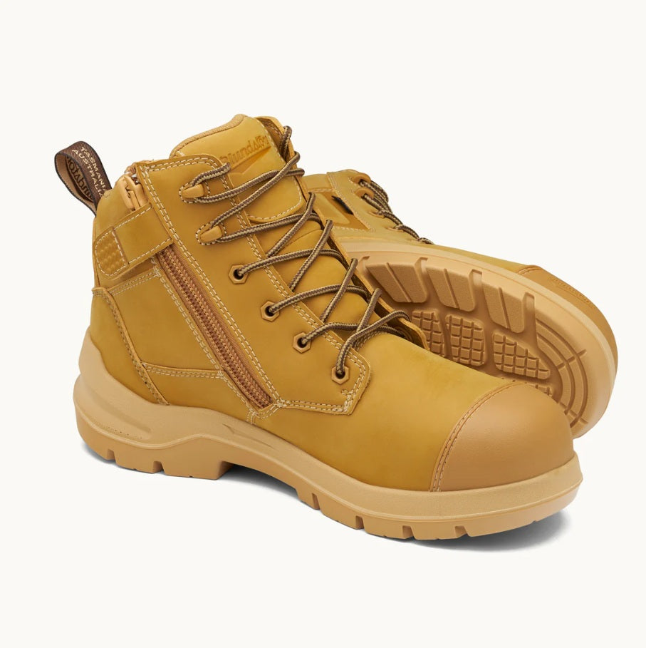 BLUNDSTONE 7599 DURAFIT 5" WATERPROOF ZIP SIDE SAFETY BOOT