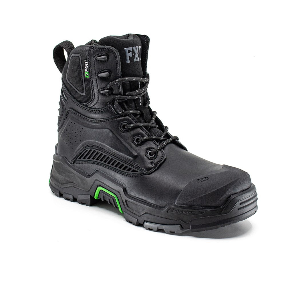 FXD WB-8 DURA X-1 6" SAFETY BOOTS - ZIP SIDE