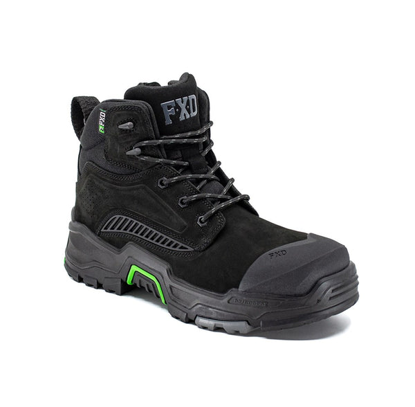 FXD WB-9 DURA X-2 4.5" SAFETY BOOTS - ZIP SIDE