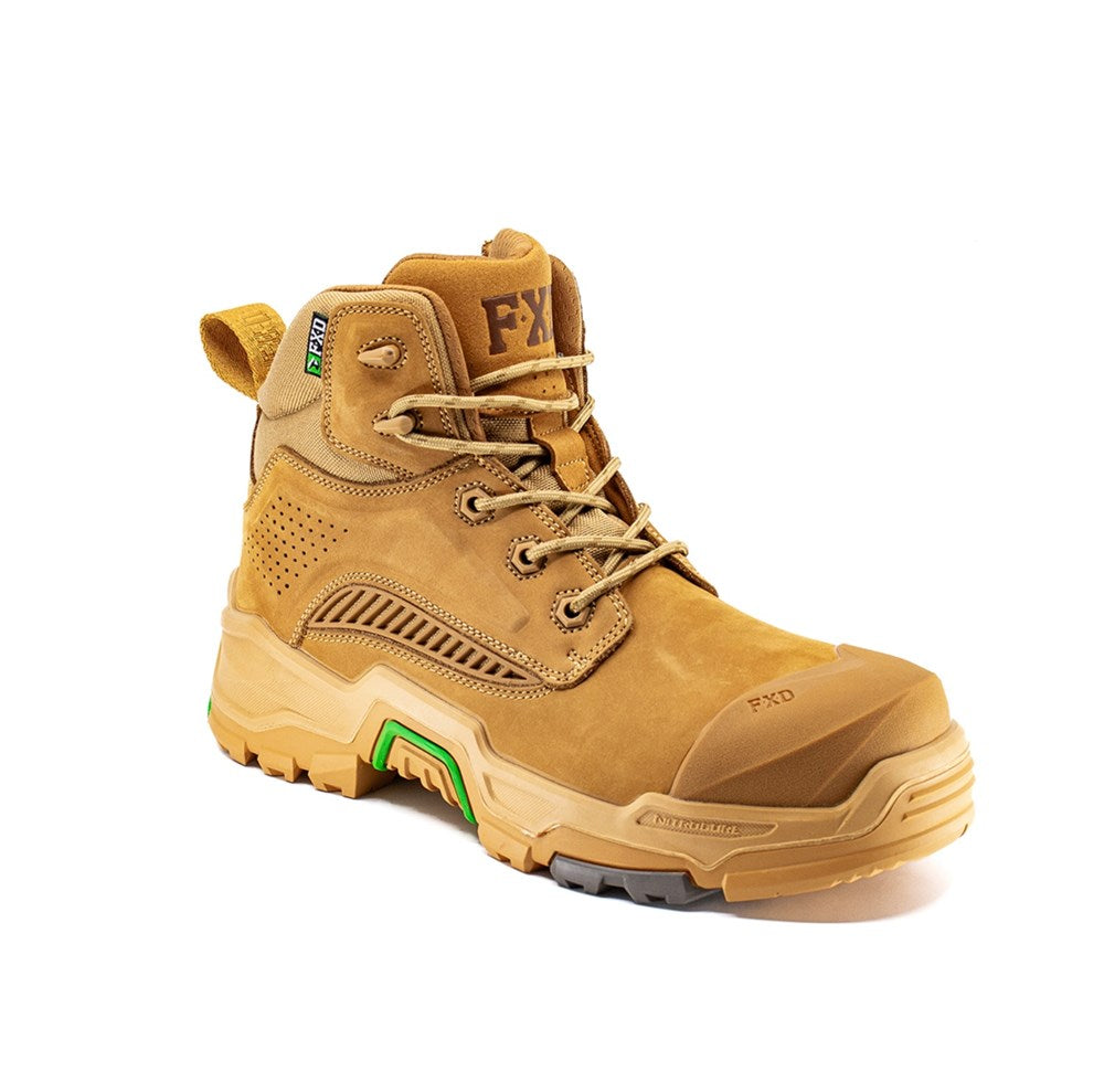 FXD WB-9 DURA X-2 4.5" SAFETY BOOTS - ZIP SIDE