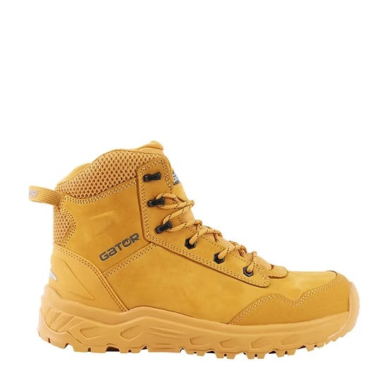 GATOR GWW6E GOLIATH MID SAFETY BOOTS - ZIP SIDE