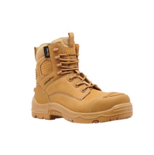 KING GEE K27999 ONYX 6" PR SAFETY BOOTS - ZIP SIDE