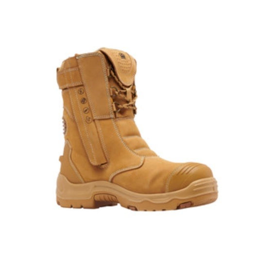 KING GEE K28007 BENNU PRO 9" SAFETY BOOTS - ZIP SIDE