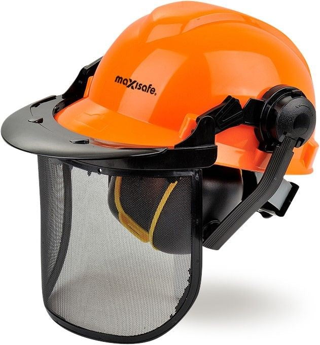 MAXISAFE HFK563 FORESTRY KIT WITH HARD HAT, MESH VISOR & EARMUFFS