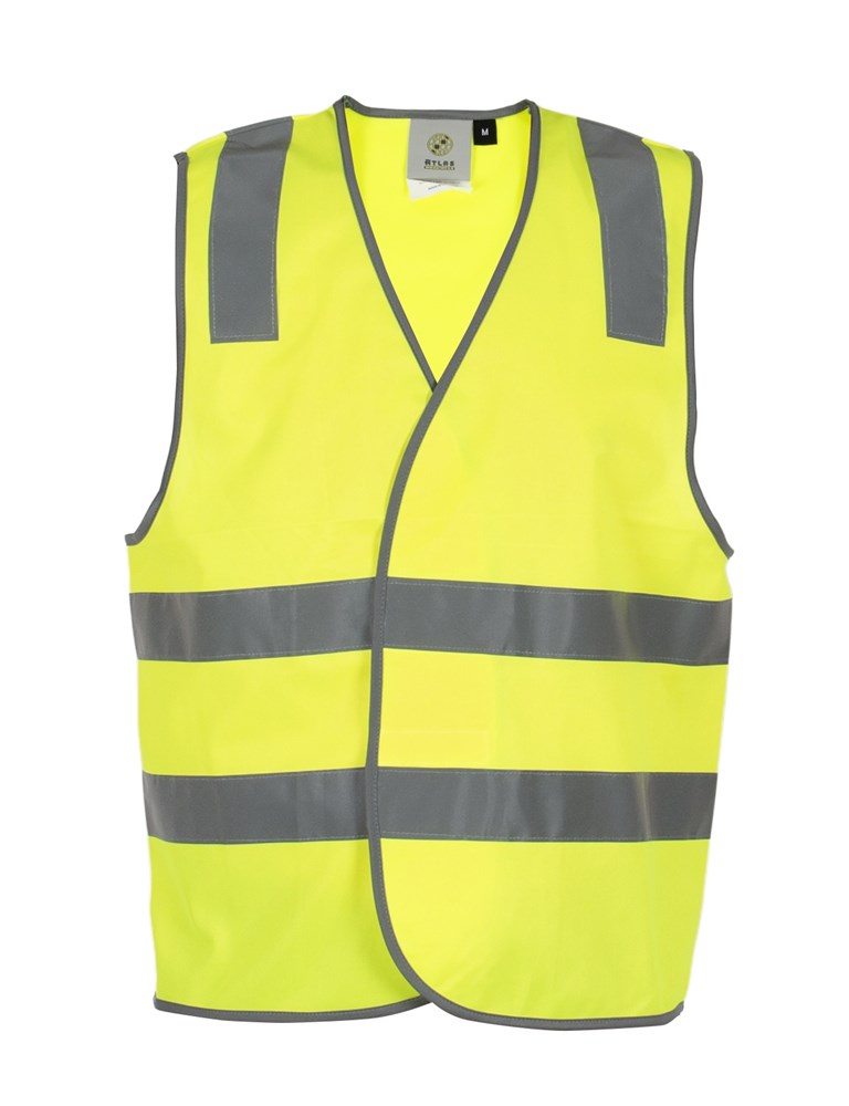 ATLAS AW7001 HI VIS REFLECTIVE SAFETY VEST
