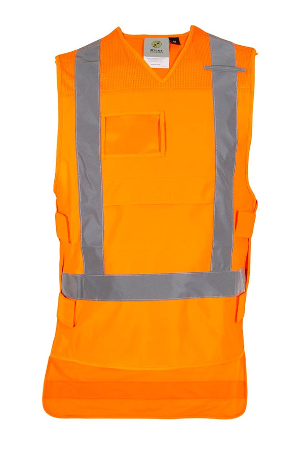 ATLAS AW7003 UNISEX HI VIS RAIL VEST