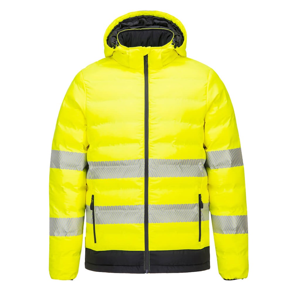 PORTWEST S548 HI VIS ULTRASONIC HEATED TUNNEL JACKET