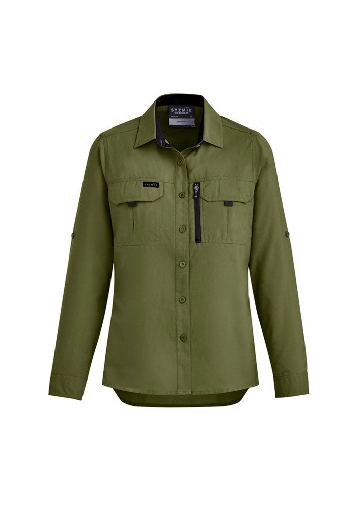 SYZMIK ZW760 WOMENS OUTDOOR L/SL SHIRT