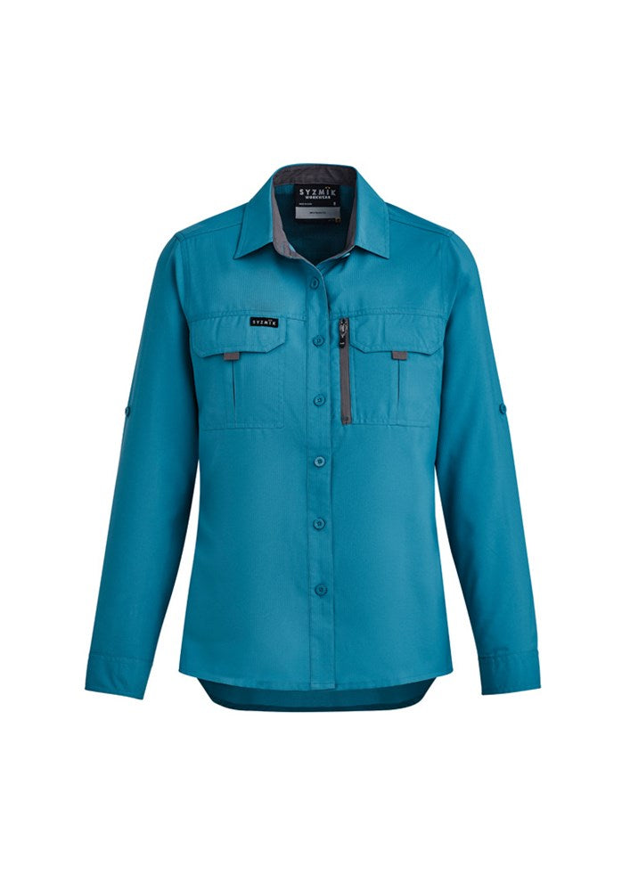 SYZMIK ZW760 WOMENS OUTDOOR L/SL SHIRT