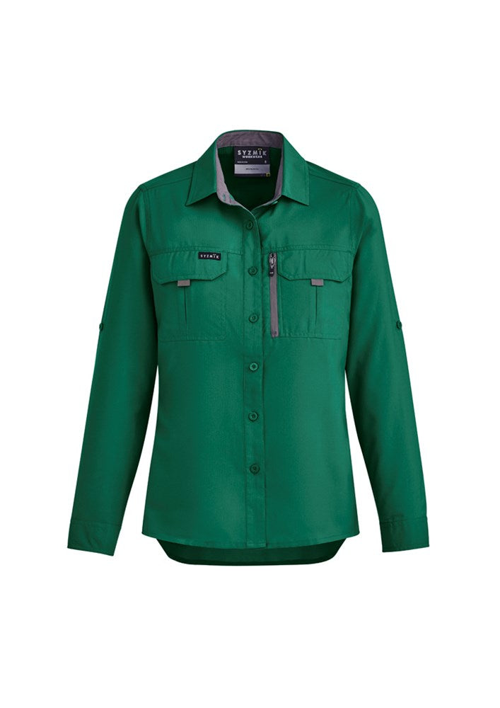 SYZMIK ZW760 WOMENS OUTDOOR L/SL SHIRT