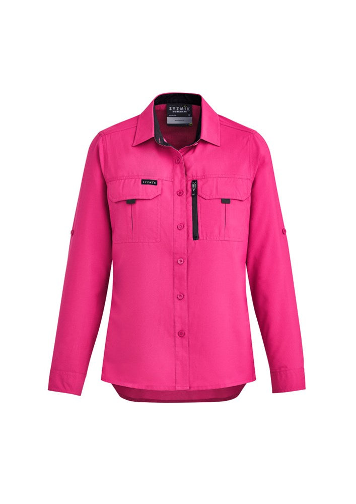 SYZMIK ZW760 WOMENS OUTDOOR L/SL SHIRT