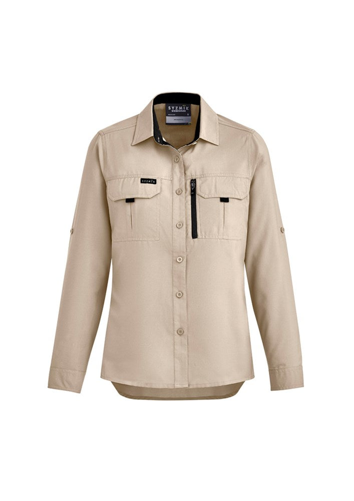 SYZMIK ZW760 WOMENS OUTDOOR L/SL SHIRT