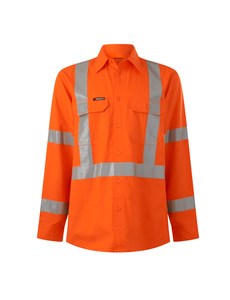 KING GEE K54016 WORKCOOL VENTED NSW RAIL SHIRT