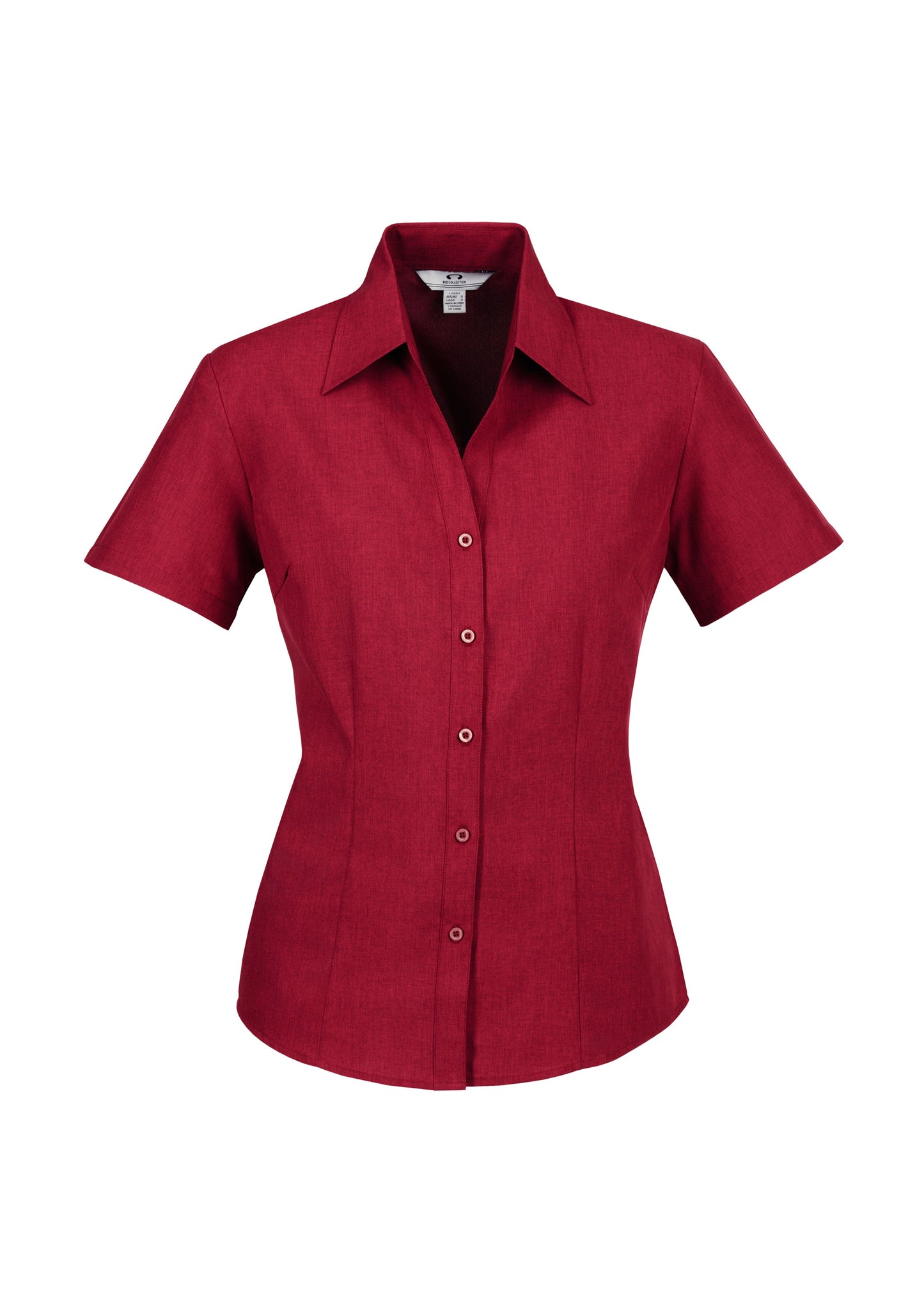 BIZ COLLECTION LB3601 LADIES S/SL PLAIN OASIS SHIRT