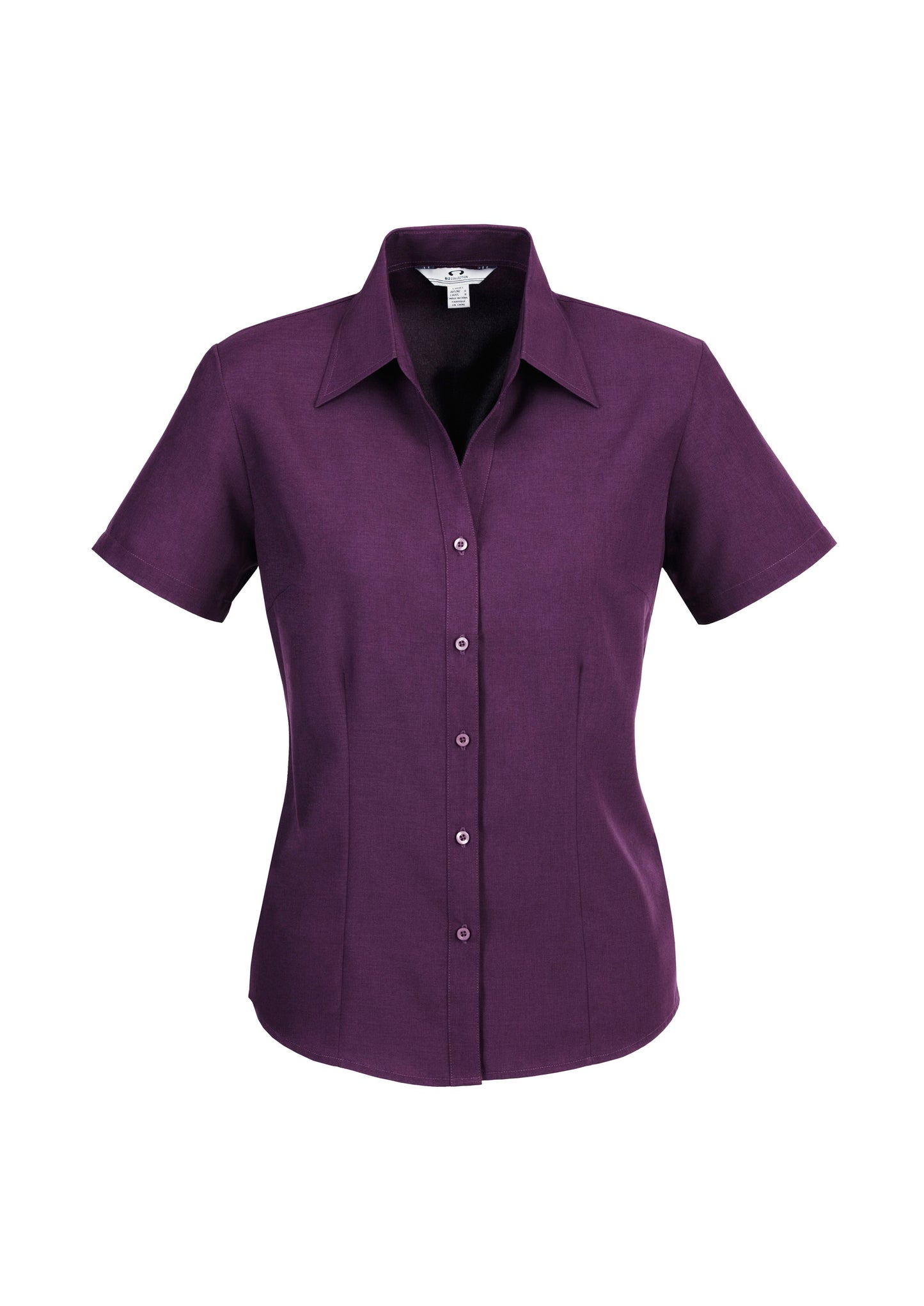 BIZ COLLECTION LB3601 LADIES S/SL PLAIN OASIS SHIRT