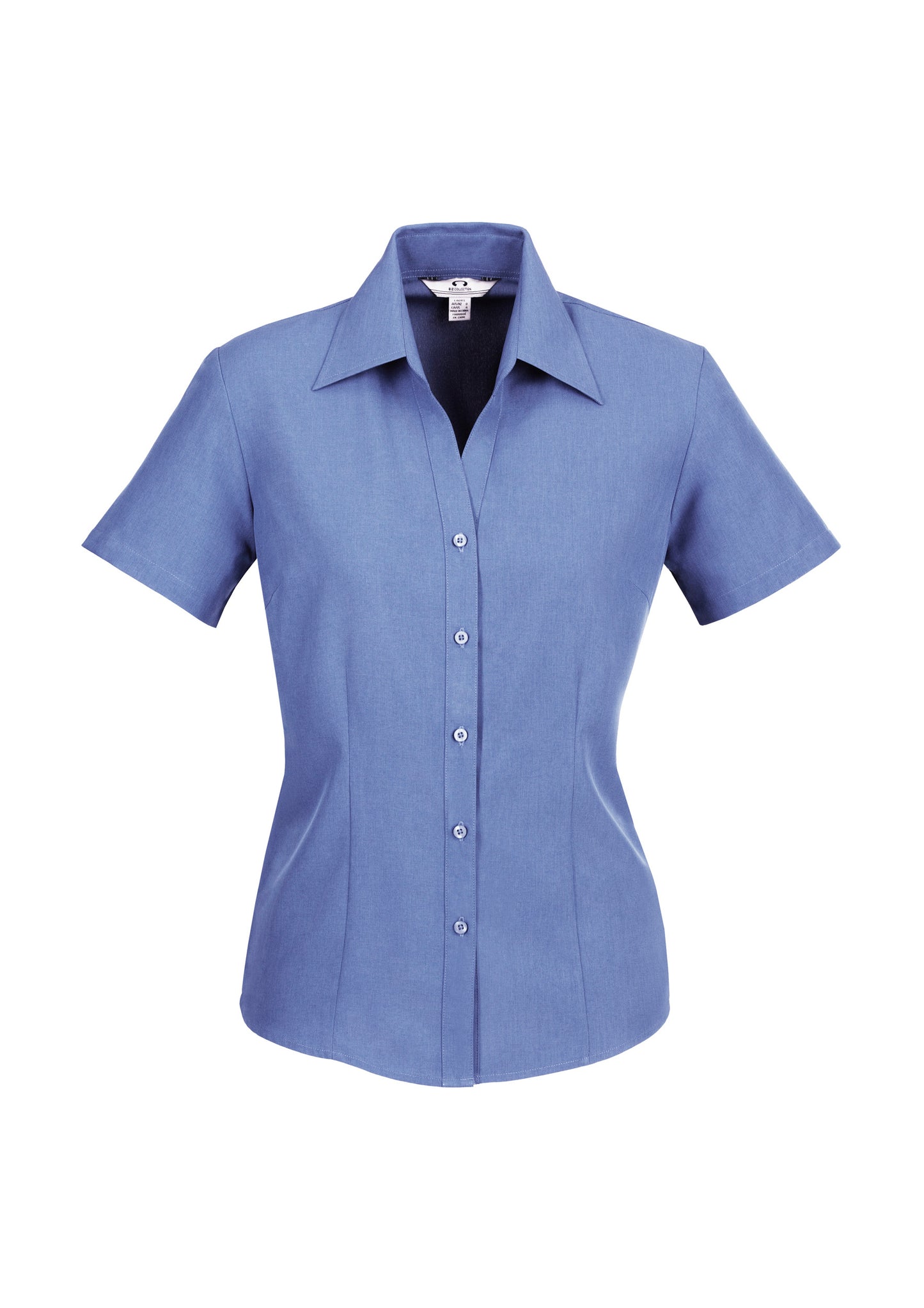 BIZ COLLECTION LB3601 LADIES S/SL PLAIN OASIS SHIRT