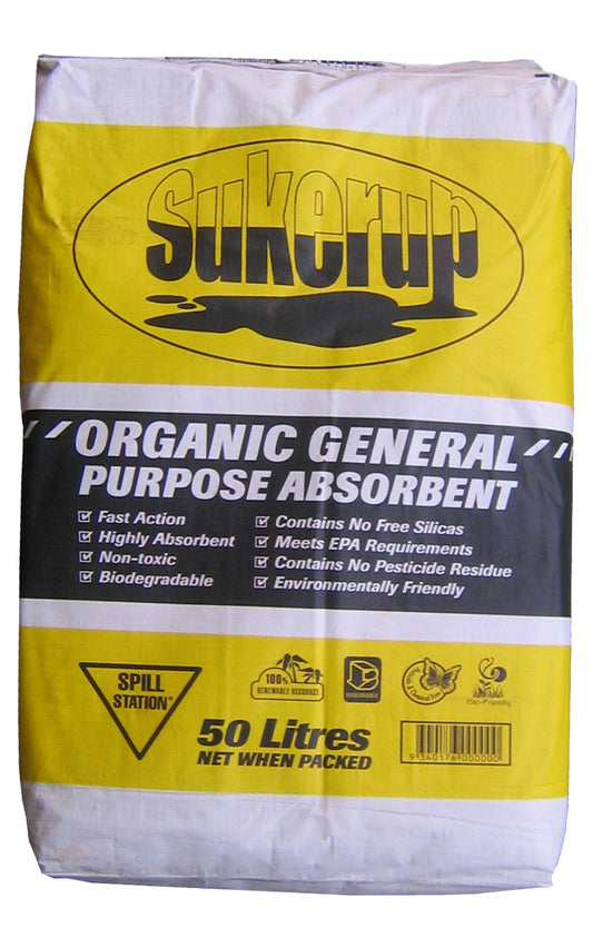 SUKERUP GENERAL PURPOSE ORGANIC FLOOR SWEEP ABSORBENT