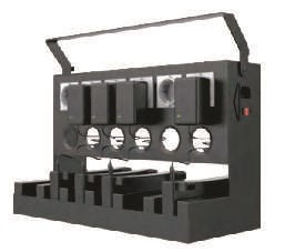 YHS 008MULTICHG MULTI STATION BATTERY CHARGER FOR ALL YHS 008 PAPR KITS