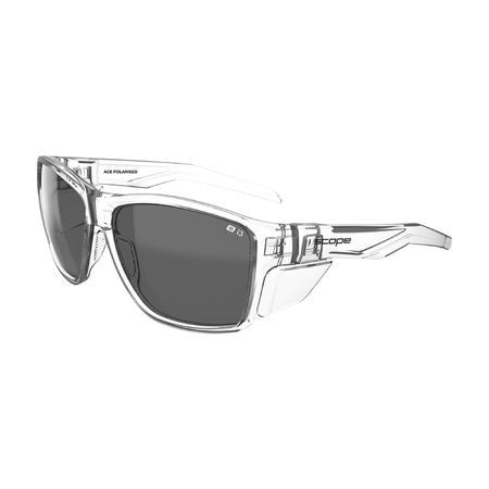 SCOPE 1000P ACE POLARISED TITANIUM AS/AF SAFETY GLASSES