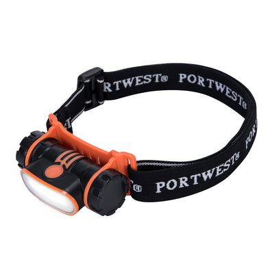 PORTWEST PA70 USB RECHARGEABLE LED HEAD LIGHT - 150 LUMENS - FREE with orders over $1000