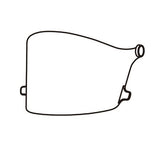 P.I.P VANGUARD G4 PAPR HEAD TOP SHADE 5 VISOR PRP-G4-HLSHADE5