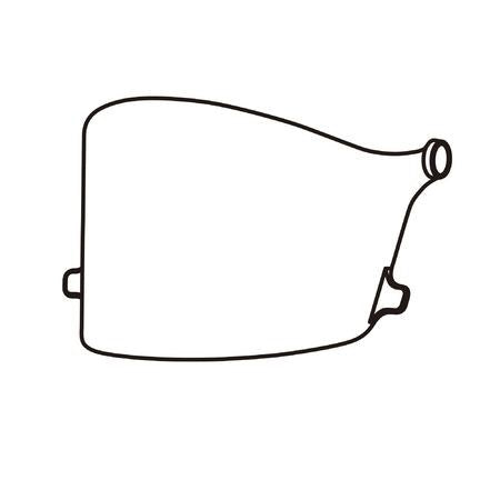 P.I.P VANGUARD G4 PAPR HEAD TOP SHADE 5 VISOR PRP-G4-HLSHADE5