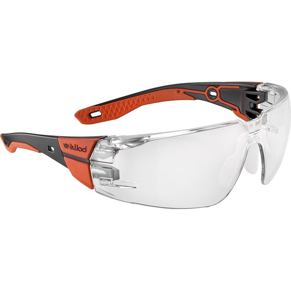 BOLLE RUSPMN11A RUSH+ 2.0 PLATINUM ASAF SAFETY GLASSES