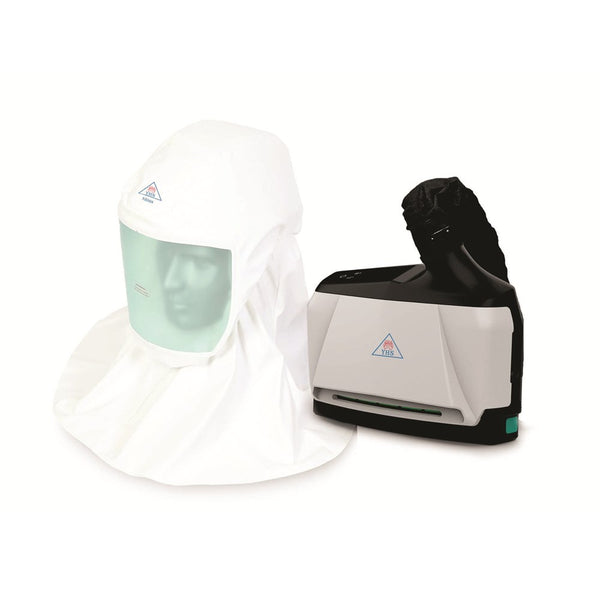 YHS SH008 SOFT HOOD PAPR KIT WITH ABEK & P3 FILTERS & EXTENDED BATTERY
