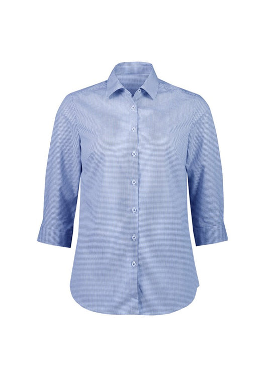 BIZ COLLECTION S338LT WOMENS BRISTOL 3/4 SLEEVE SHIRT