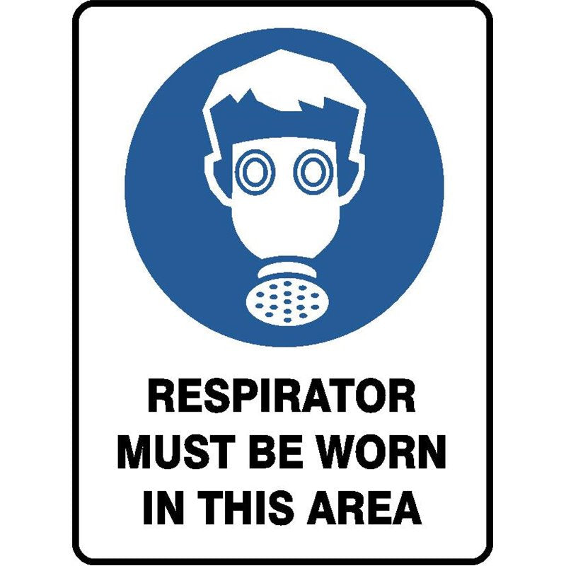 MANDATORY FULL FACE RESPIRATORY PROTECTION MUST BE WORN SIGN – All ...