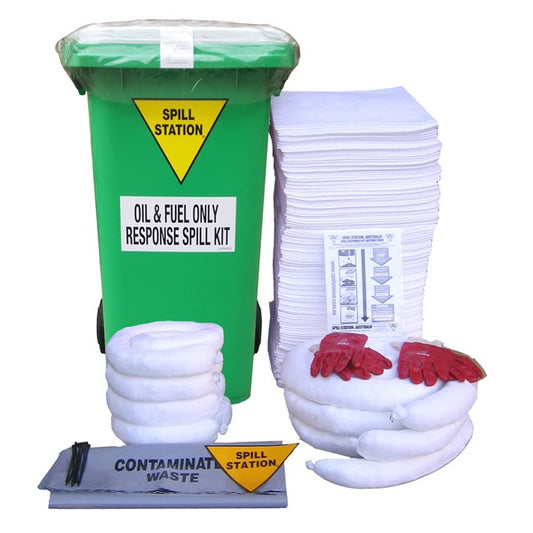 SPILL STATION TSS240W OIL & FUEL SPILL KIT - PORTABLE - 290LTR