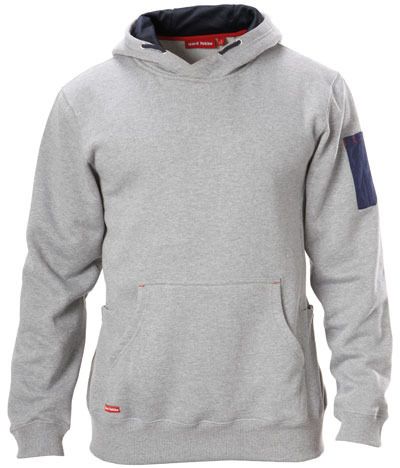 HARD YAKKA Y19326 FOUNDATIONS BRUSHED FLEECE HOODIE