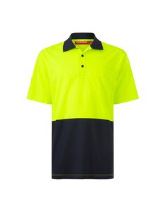 HARD YAKKA Y19616 CORE SHORT SLEEVE HI-VIS POLO