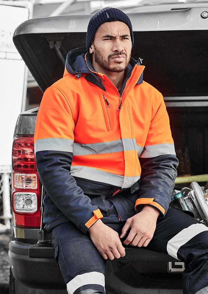 SYZMIK ZJ553 UNISEX HI VIS ANTARCTIC SOFTSHELL JACKET