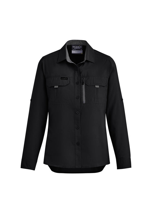 SYZMIK ZW760 WOMENS OUTDOOR L/SL SHIRT