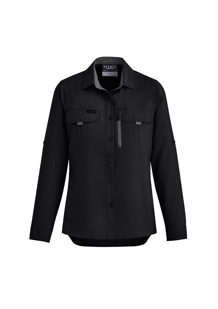 SYZMIK ZW760 WOMENS OUTDOOR L/SL SHIRT